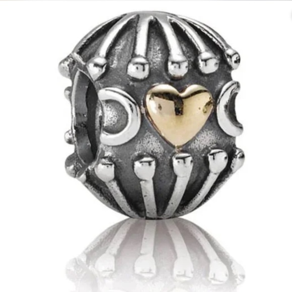 Pandora vintage 14k  charm - Picture 1 of 4